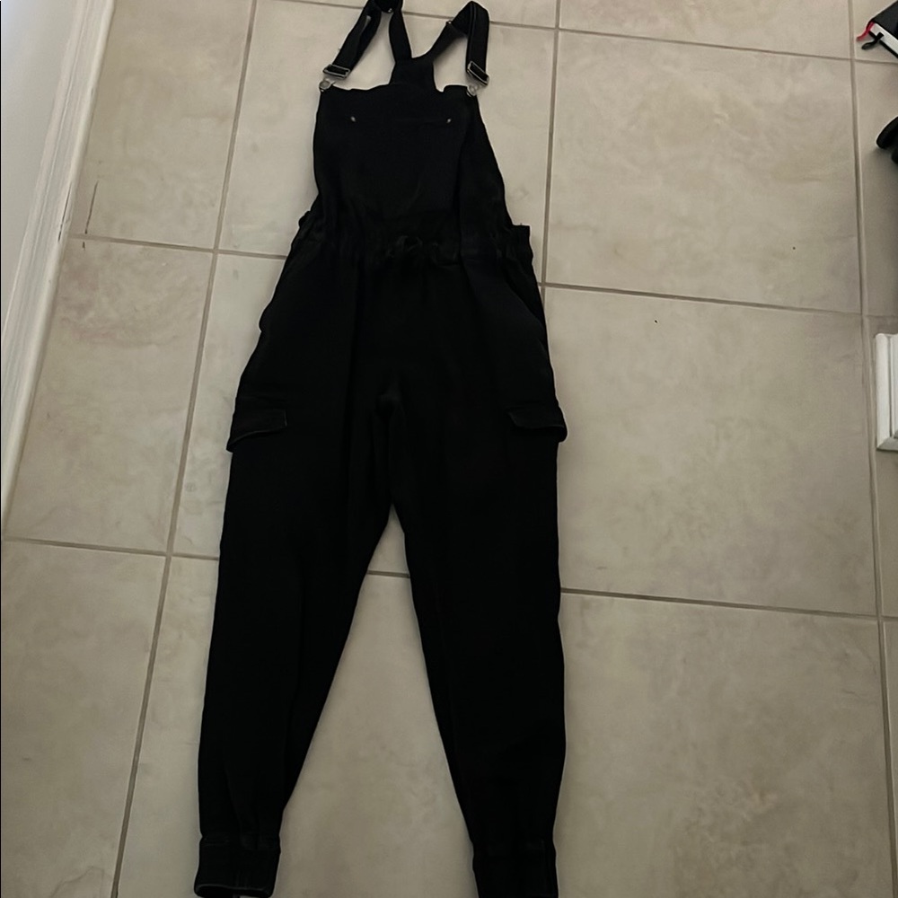 GAP Black Jumpsuit with Adjustable Straps
